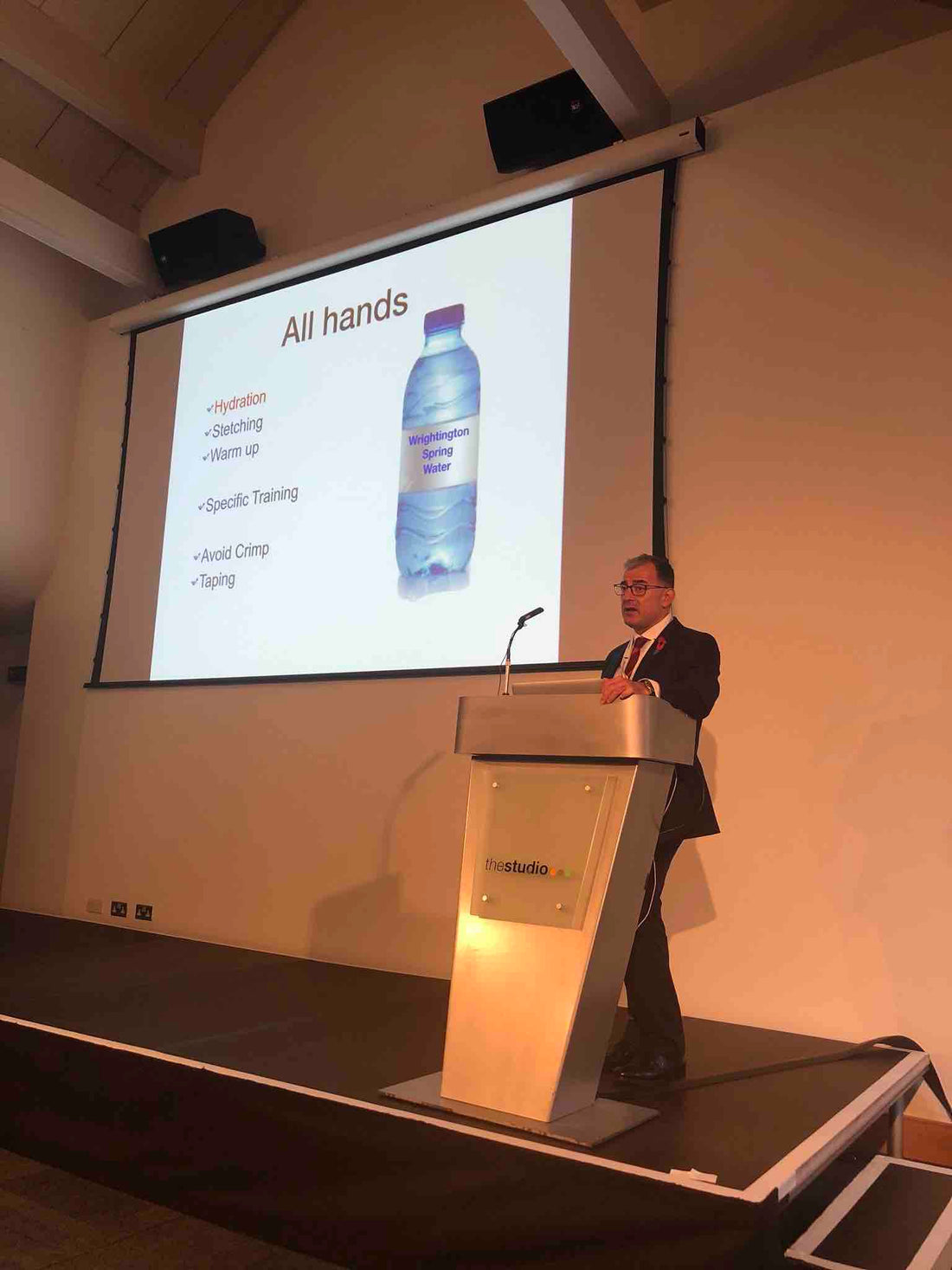 Mike spoke at the British Association of Hand Therapists annual meeting